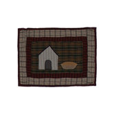 Black Lab Cotton Crib Toss Pillow