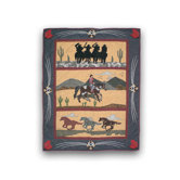 Shadow Rider Cotton Crib Quilt