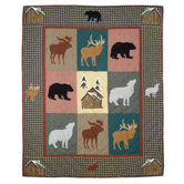 Winter Trails Cotton Throw