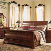 Grove Sleigh Bed