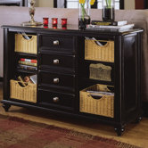 Camden Black Console Table