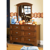 Deer Run Double 6 Drawer Dresser