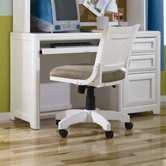 Elite Reflections Child's Desk with Keyboard Tray