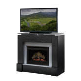 Jasper 48" TV Stand with Electric Fireplace