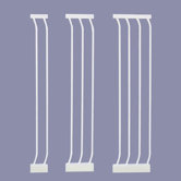 White Extra-Tall Gate Extensions