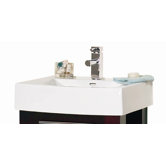 24" Porcelain Bathroom Sink in White