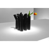 Ran Over By Car Vase