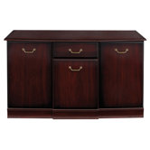 York 3 Door / 1 Drawer Sideboard in Mahogany