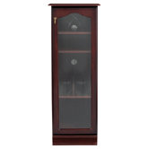 York Tall HiFi Cabinet in Mahogany