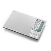 Perfect Portions Digital Scale with Nutrition Facts Display in Silver