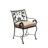 Old Gate Dining Arm Chair with Cushion