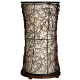 Linen Fabric Liner Table Lamp