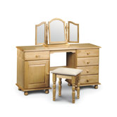 Pickwick Double Pedestal Dressing Table Set