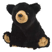 Cuddlekin Black Bear Plush Stuffed Animal