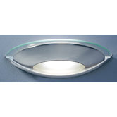 Via Wall Light in Satin Chrome