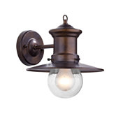 Down Facing Lantern in Bronze