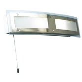 Alto Large Wall Light in Brass/Chrome