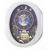 Peaceful Cosmos Entertainer Melody Clock
