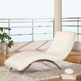 Leather Chaise Lounge