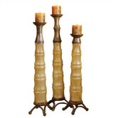 Paulos Candlesticks (Set of 3)