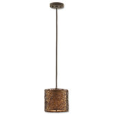 Brandon  Mini Hanging Shade in Russet