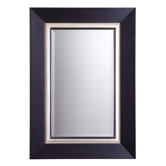 Warhol Beveled Vanity Mirror in Matte Black