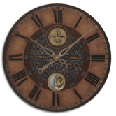 Simpson Starkey Weathered Laminated Clock
