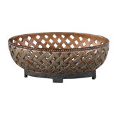Teneh Bowl in Copper Bronze