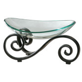 Arla Clear Glass Bowl