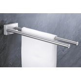 Fresco Towel Rail with Two Bars