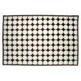 Dots White/Chocolate Rug