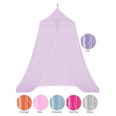 String Bed Canopy in Lilac