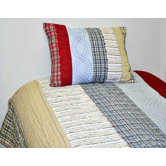 Plaids and Stripes Boy's Quilt Collection