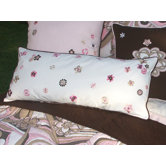 Retro Flower Lumbar Pillow