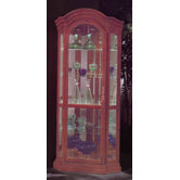Lighthouse Serpentine Curio Cabinet