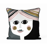 Mrs. Cushion Silk Accent Pillow