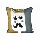 Mr. Cushion Silk Accent Pillow
