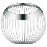 Korb klein "Lounge" aus Cromargan