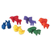 Friendly Farm Animal Counters (Set of 72)