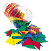 Tangrams Classpk 4 Colors 30