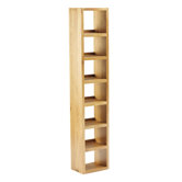 Taunton 22cm CD Rack in Medium Oak