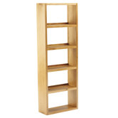 Taunton 40cm DVD Rack in Medium Oak