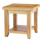 Taunton Lamp Table in Medium Oak