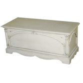 Beverley Blanket Box in Antique Cream