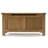 Eden Blanket Box in Warm Oak