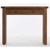 Farmhouse Console Table in Old Oak