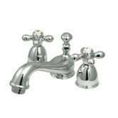 Mini Widespread Bathroom Faucet Spread with Double Cross Handles