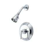 Tampa Thermostatic Shower Faucet with Concord Lever Handles