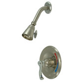 Royale Diverter Shower Faucet with French Lever Handles