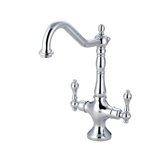Heritage Double Handle Single Hole Kitchen Faucet